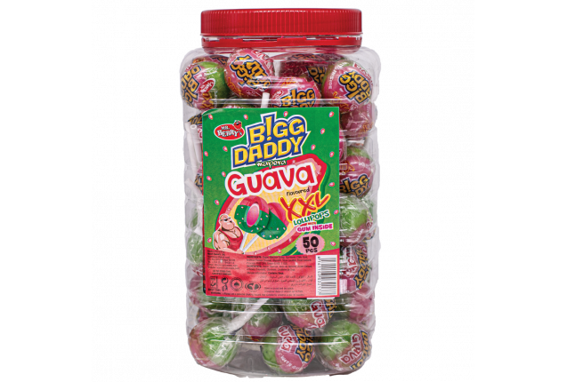 BIGG DADDY Guava flavoured Jar (50 Pieces) x 6