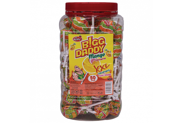 BIGG DADDY Mango flavoured Jar (50 Pieces) x 6