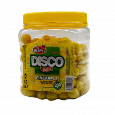 DISCO BALLS Pineapple Flavour (200 Pieces) x 12