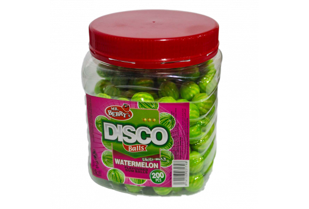 DISCO BALLS Watermelon Flavour (200 Pieces) x 12