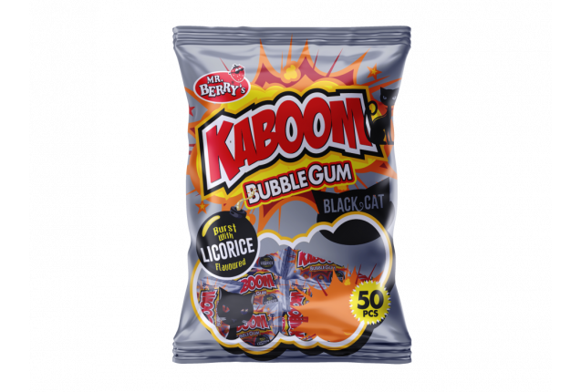 KABOOM Black Cat Flavour (50 Pieces) x 12
