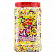 KING KUBA XXL Passion flavoured JAR (50 Pieces) x 6