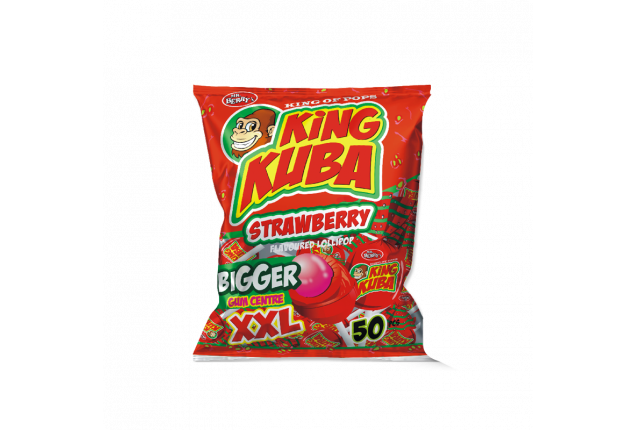 KING KUBA XXL Strawberry flavoured (50 Pieces) x 12