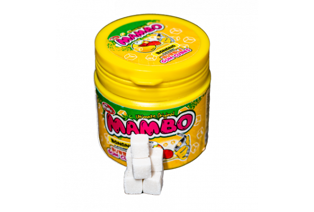 MAMBO Banana Flavour: 6 Tubs(100gms) x 12
