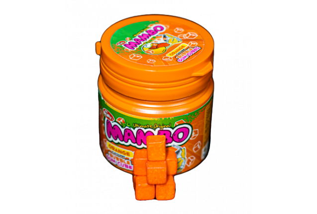 MAMBO Orange Flavour: 6 Tubs(100gms) x 12