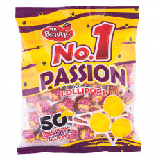 NO. 1 Passion Flavoured Lollipops (50 Pieces) x 20