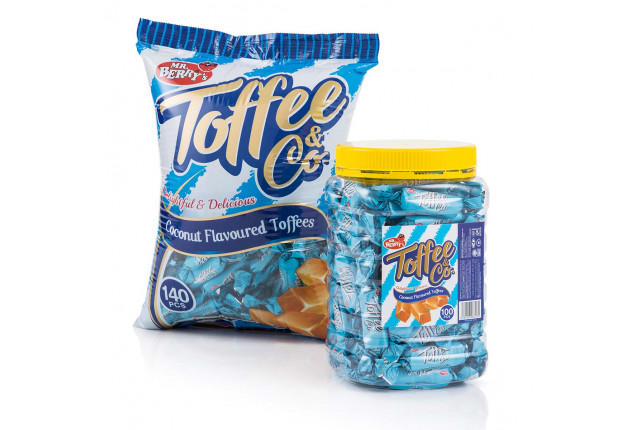TOFFEE & CO. Coconut Flavour (140 Pieces) x 12