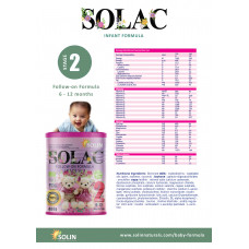 SOLAC INFANT FORMULA - STAGE 2