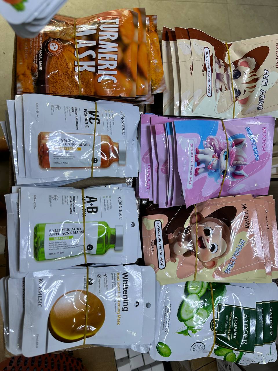 Face masks -price/dozen