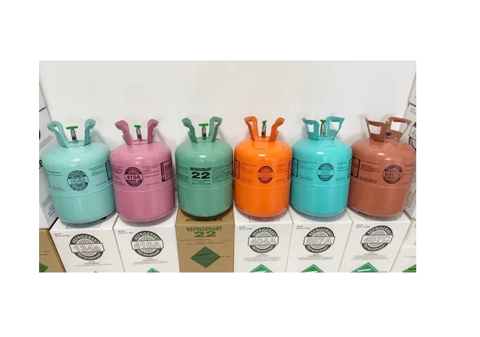 refrigerant gas R134a, R410a, 