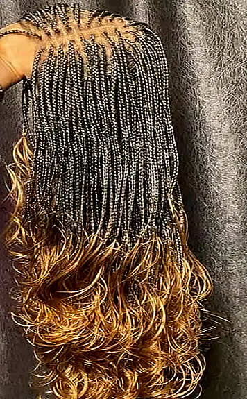 Braided Wig - French Curls