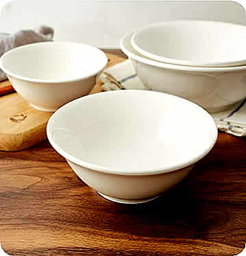 10 inch Deep Ceramic Bowl - Mo