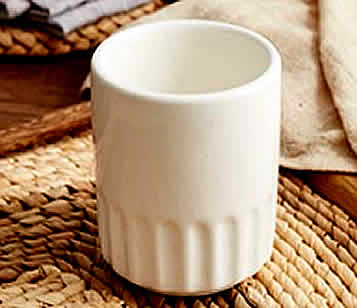 Half Pattern Cup Ceramic - Mod