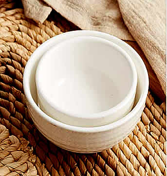 2.75 inch Ceramic Pattern Sauc