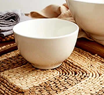 9 inch Straight Rim Ceramic Bo