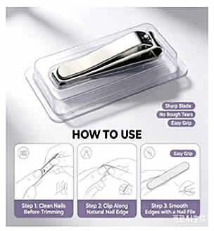 Wide-Lever Nail Clipper (Model