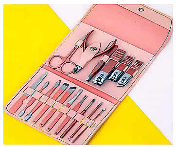 Premium Pink Manicure Set (Mod