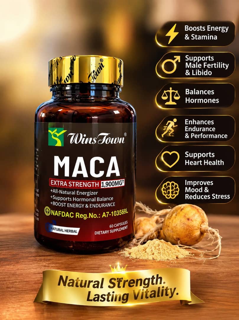 MACA Capsules - 0.6g (60 per B