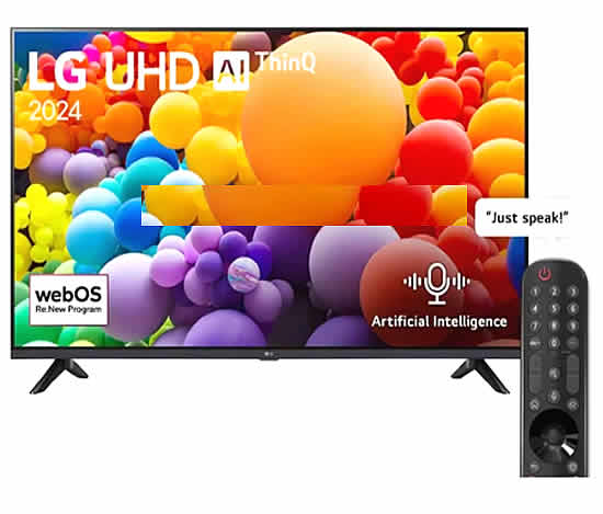 LG 55 Inch UT73 Series AI Thin
