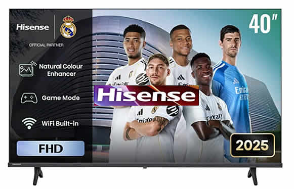 Hisense 40 Inch 40A4Q VIDAA Sm