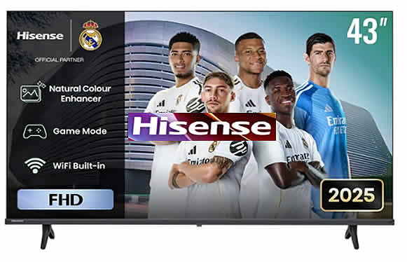 Hisense 43 Inch 43A4Q VIDAA Sm