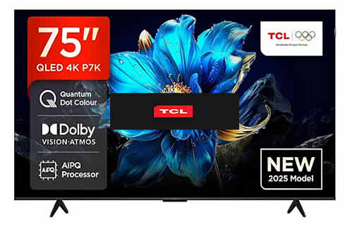 TCL 75 Inch QLED 75P7K Android
