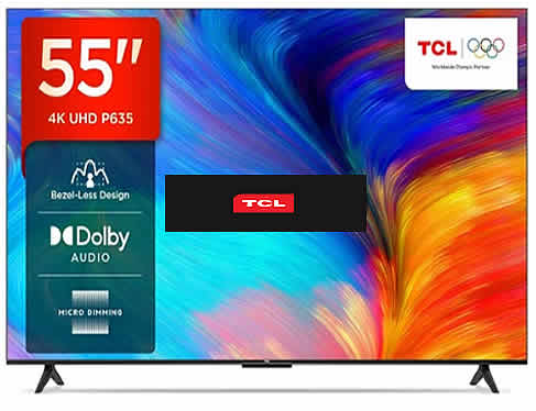 TCL 55 Inch 55P635 Android Sma