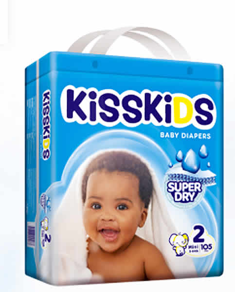 KissKids Super Baby Diapers (J