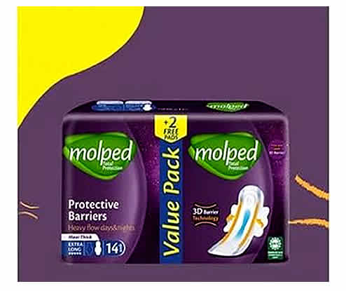 Molped Sanitary Pad by 14