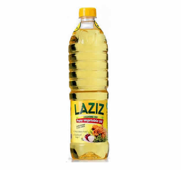 LAZIZ Vegetable Oil (1L) x 12