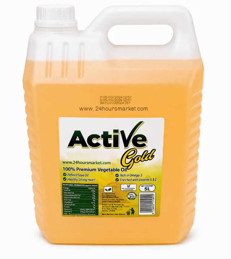 Active Vegetable Oil (5L) x 4