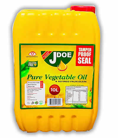 JDOE Vegetable Oil (10L)