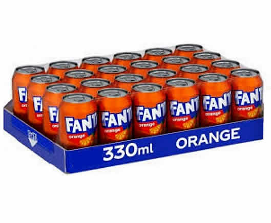 Fanta Soft Drink CAN (33CL) Pa