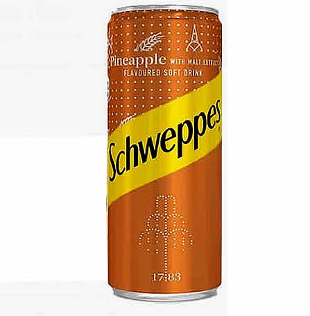 Schweppes Pineapple Soft Drink