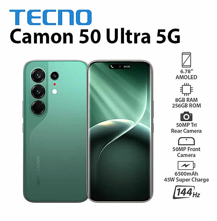 Tecno Camon 50 Ultra 5G 8GB/51