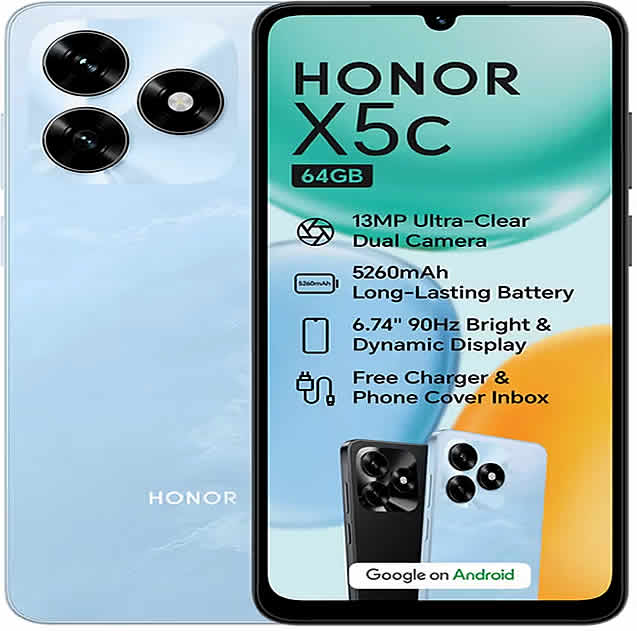 Honor X5c Smartphone 4GB/128GB