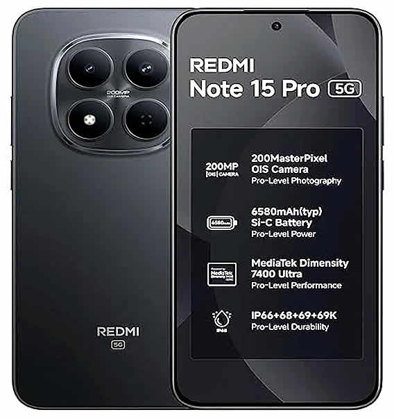 Redmi Note 15 Pro 5G Smartphon