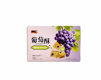 Grape Layer Biscuits (128g) x 