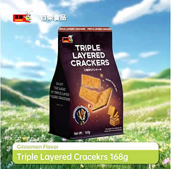 Triple Layered Crackers - Cinn