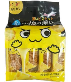 Cheese Flavor Thin Crackers (3