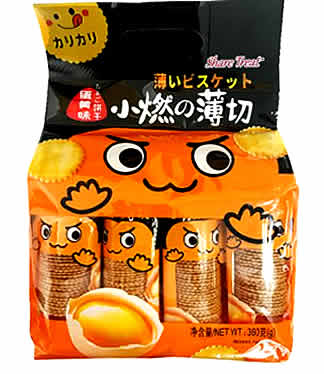 Yolk Flavor Thin Crackers (360