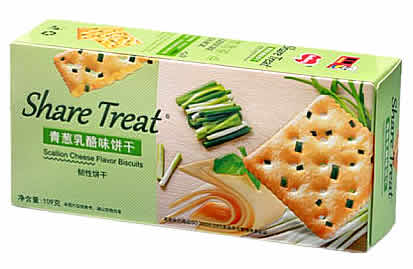 Scallion Cheese Flavor Biscuit