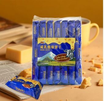 Saline Cheese Flavor Crackers 