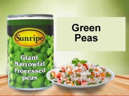 Sunripe Green Peas Big Size (5