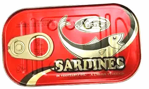 Dinor Sardines x 50