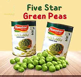 Five Star Green Peas Big Size 