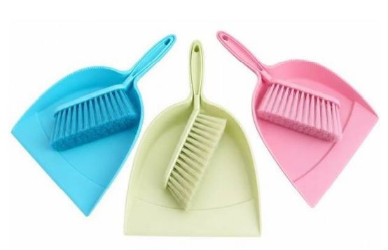 Pastel Dustpan and Brush Set (