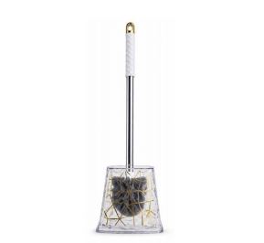 Square Toilet Brush with Holde