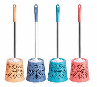 Speckled Toilet Brush Set (Mod