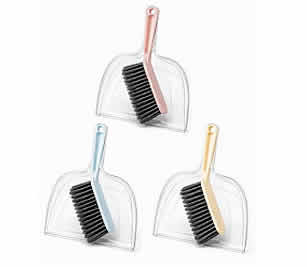 Pastel Mini Dustpan and Brush 